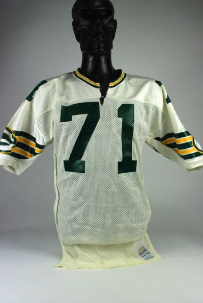 Green Bay Packers #71 Game Used Jersey GU 8