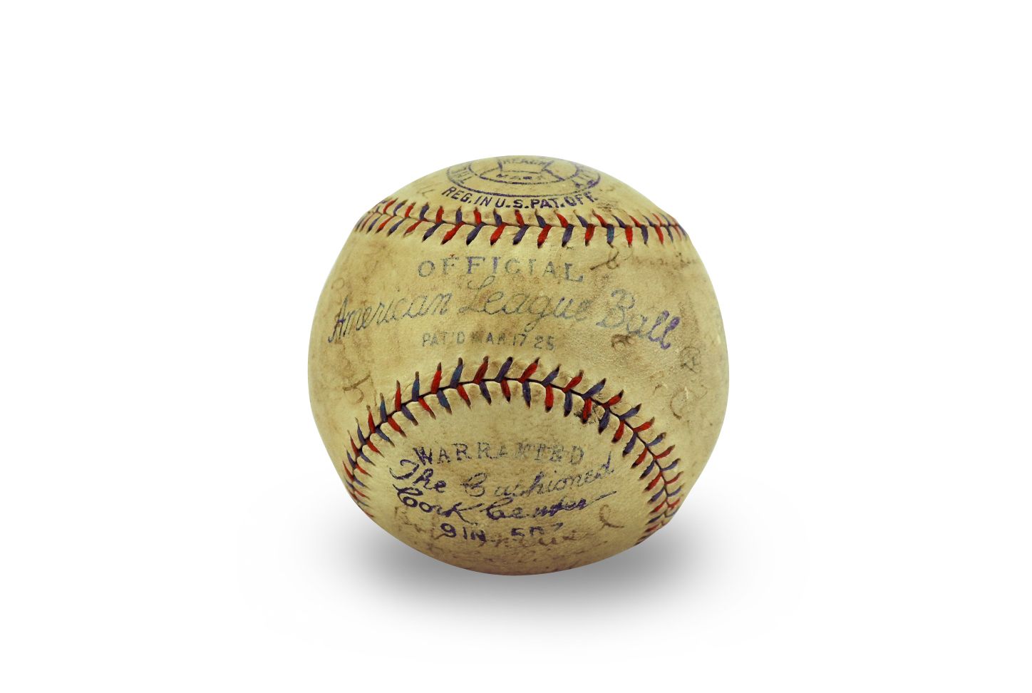 Lot Detail New York Yankees 1926 Team Signed Baseball W Babe Ruth