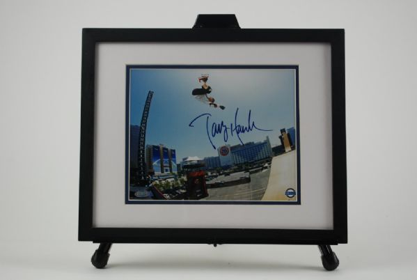 Tony Hawk Autographed & Framed 8x10 Photo