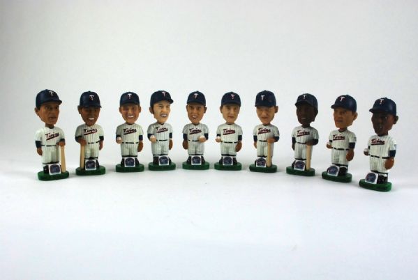 Minnesota Twins 40th Anniversary 1965 Bobble head Collection