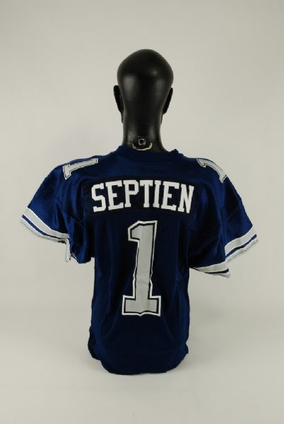 Rafael Septien Dallas Cowboys Game Used Jersey GU 5.5