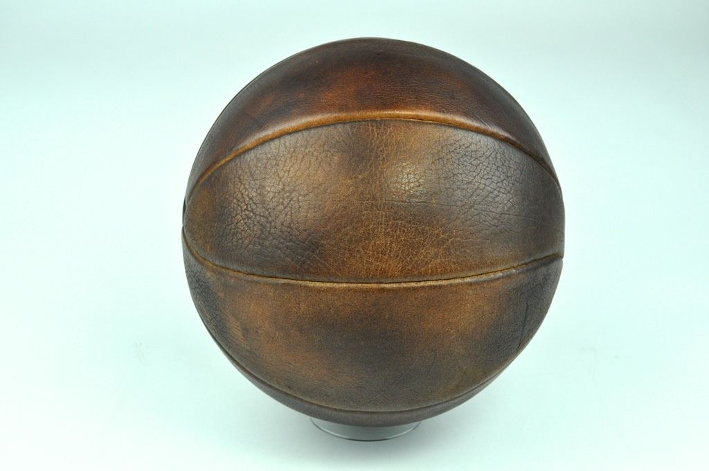 Lot Detail - Early 1900's Vintage Game Used Basketball
