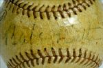 1939 HOF Induction Autographed Baseball