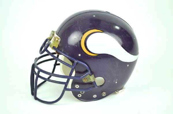 Minnesota Vikings 1980s Game Used Helmet