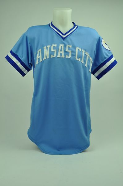George Brett 1975 Kansas City Royals Game Jersey