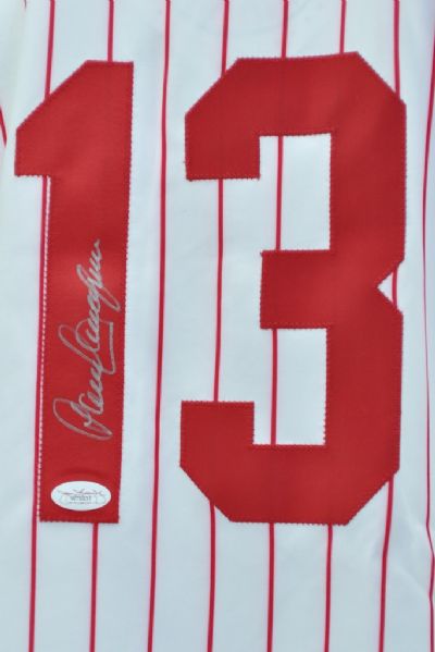 Dave Concepcion Autographed Jersey