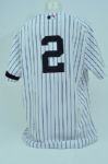 Derek Jeter 2007 Game Used Jersey w/Phil Rizzuto Memorial Patch
