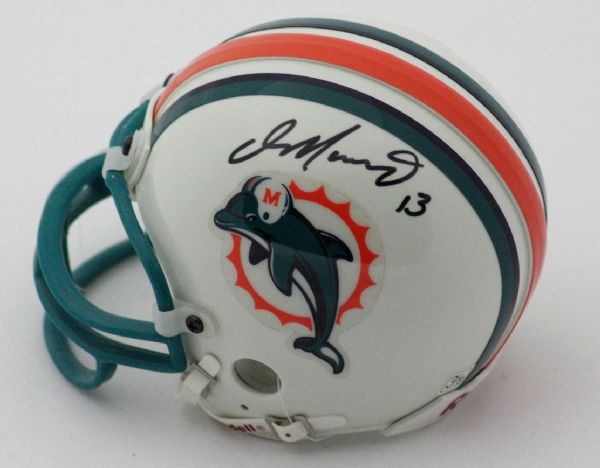 Dan Marino Autographed Mini Helmet UDA