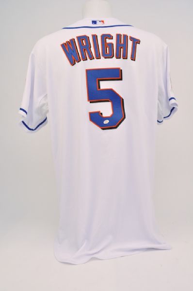 David Wright 2008 New York Mets Professional Model Jersey w/Medium Use