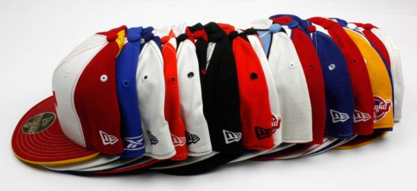 Lot of 17 ABA Basketball Hats