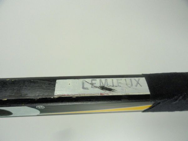Mario Lemieux Game Used & Autographed Koho Hockey Stick