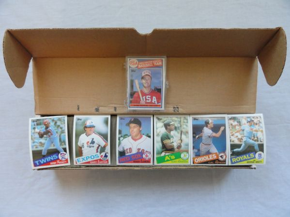 1985 Topps Baseball Card Set