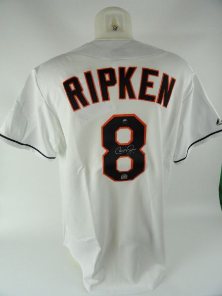 Cal Ripken Autographed Jersey