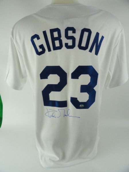 Kirk Gibson Autographed Los Angeles Dodgers Jersey