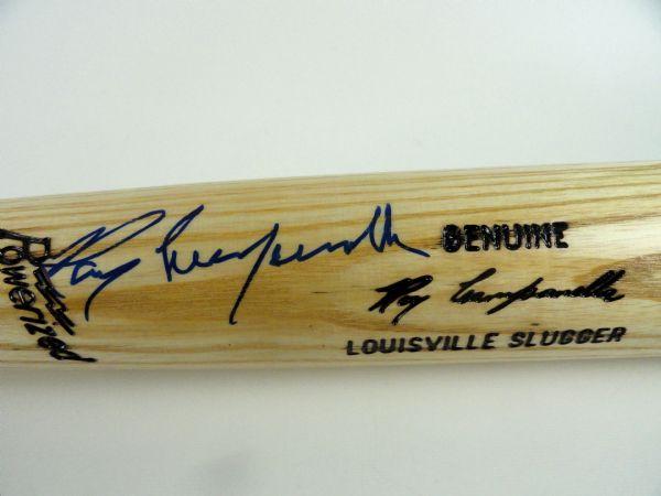 Roy Campanella Autographed Signature Model Bat