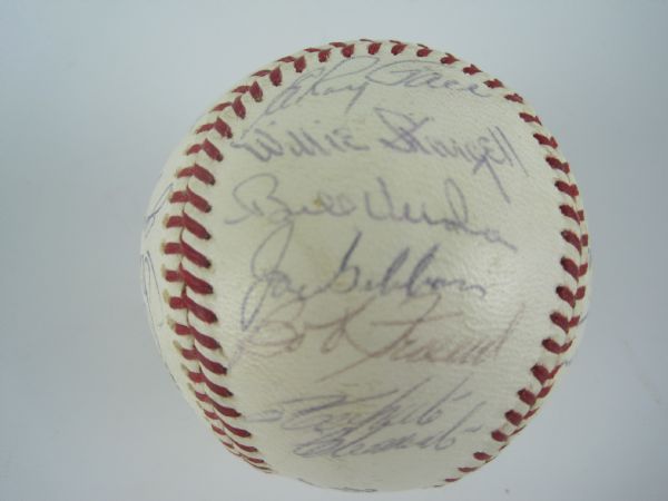 Pittsburgh Pirates 1963 Team Signed Baseball w/Roberto Clemente