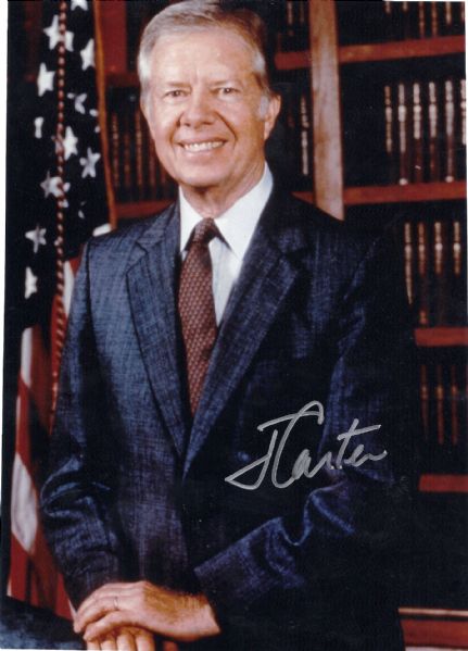 Jimmy Carter Autographed 8x10 Photograph