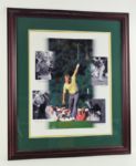 Jack Nicklaus Autographed Limited Edition UDA Framed "Majors" Display