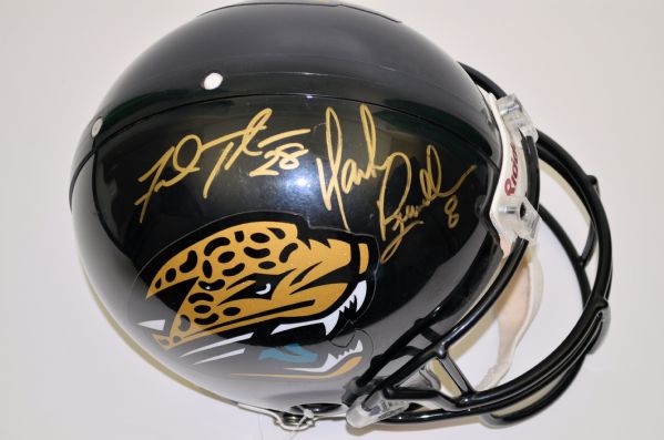 Jacksonville Jaguars Fred Taylor & Mark Brunell Dual Signed Helmet