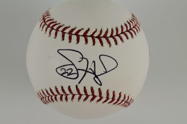 Jason Heyward Autographed Baseball