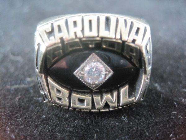 Tim High South Carolina Gamecocks 1987 Gator Bowl Players Ring