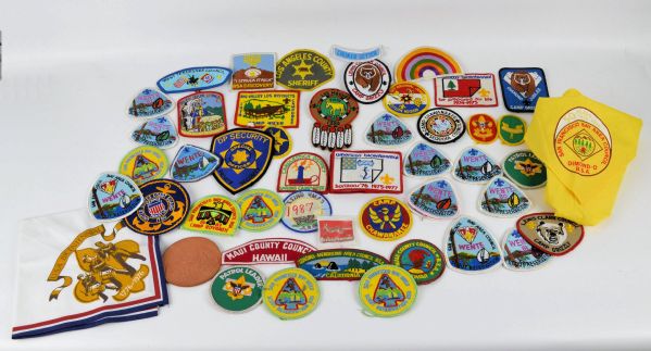 Collection of 1970s & 1980s Rare Boy Scout Patches