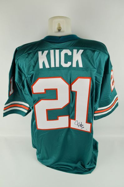 Jim Kiick Autographed Miami Dolphins Jersey