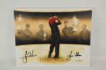 Tiger Woods Autographed & Inscribed "Tiger Slam" LE UDA Canvas #37/50