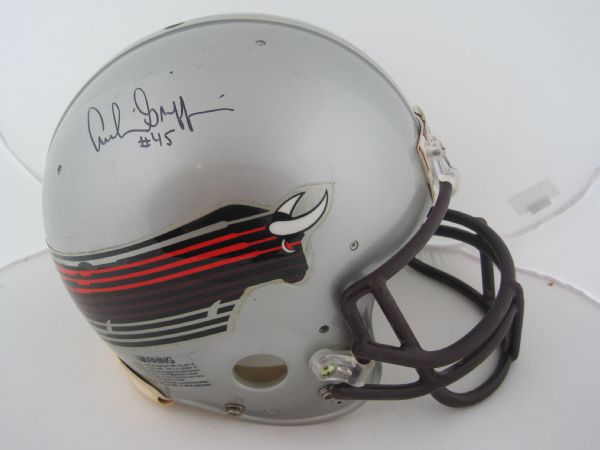 Archie Griffin 1985 Jacksonville Bulls Autographed Professional Model USFL Helmet 