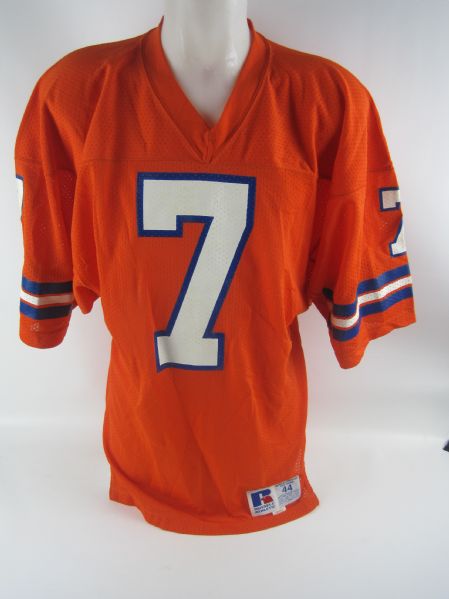 John Elway c. 1980s Denver Broncos Professional Model Jersey w/No Use