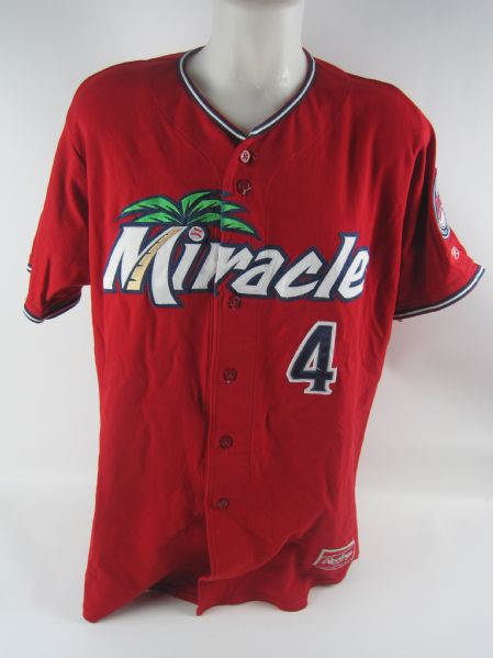 Paul Molitor Fort Myers Miracle Coaches Jersey w/Medium Use