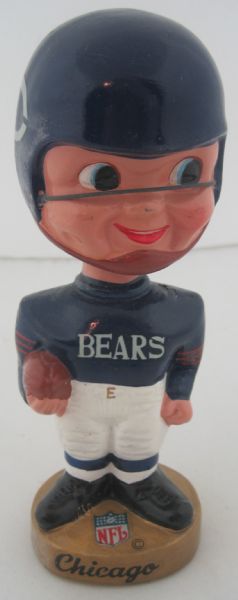 Chicago Bears Vintage 1960s NFL Bobblehead Nodder
