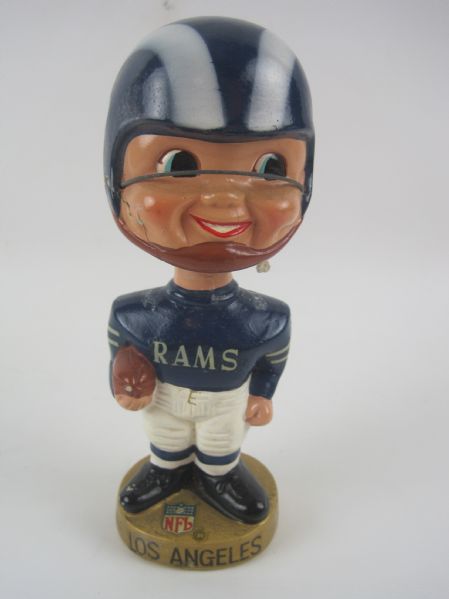 Los Angeles Rams Vintage 1960s NFL Bobblehead Nodder