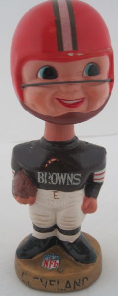 Cleveland Browns Vintage 1960s NFL Bobblehead Nodder