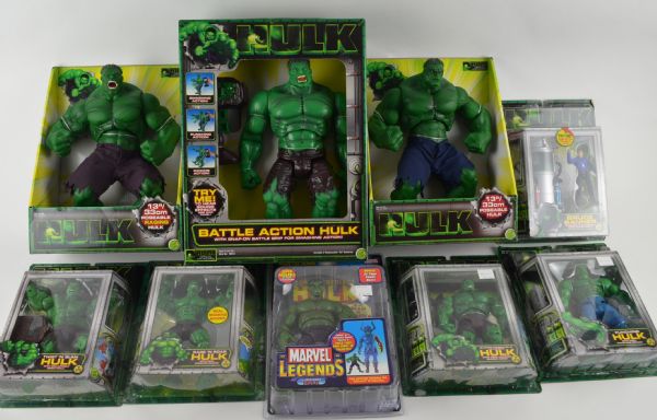 Incredible Hulk Action Figure Collection