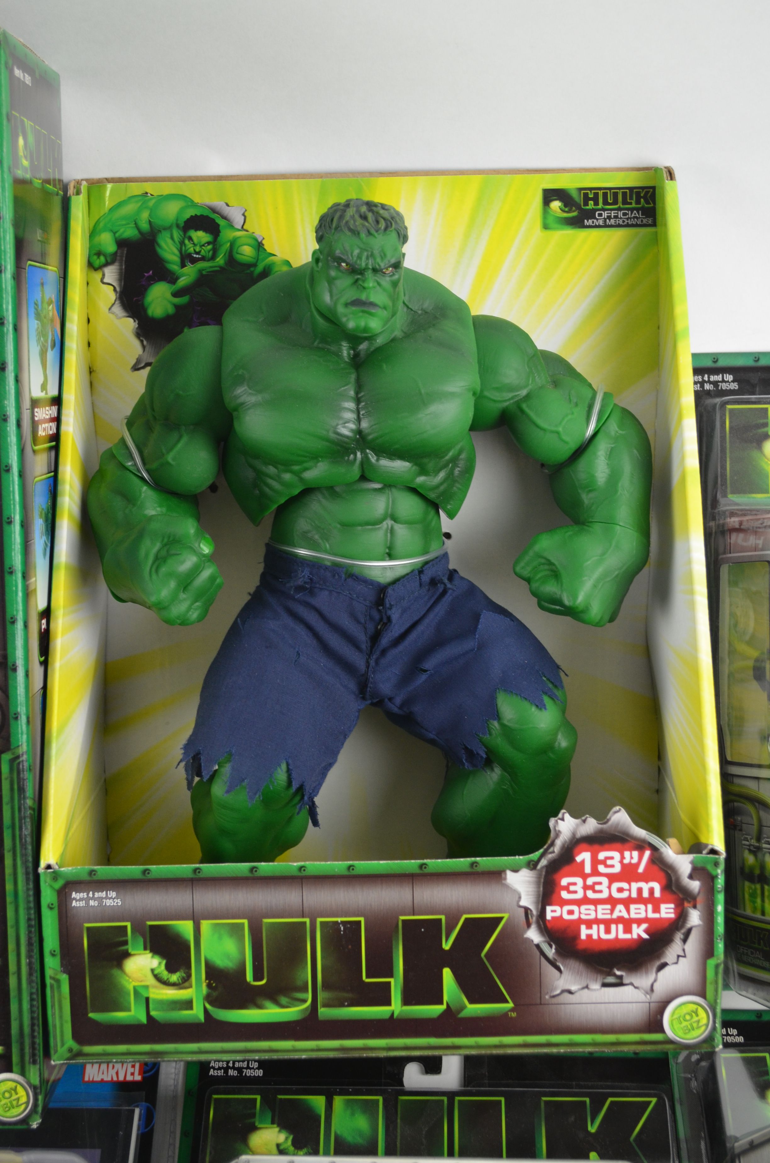 hulk action incredible figure lot