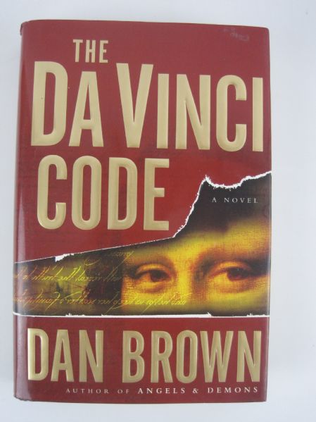 The DaVinci Code Hardcover Book Signed by Dan Brown