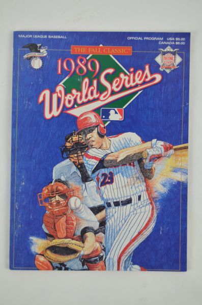 1989 World Series Program