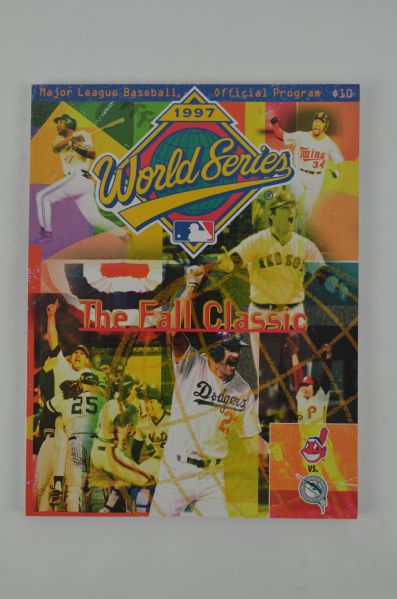 1997 World Series Program