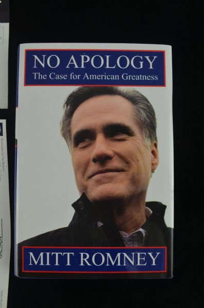 Mitt Romney Autographed Book