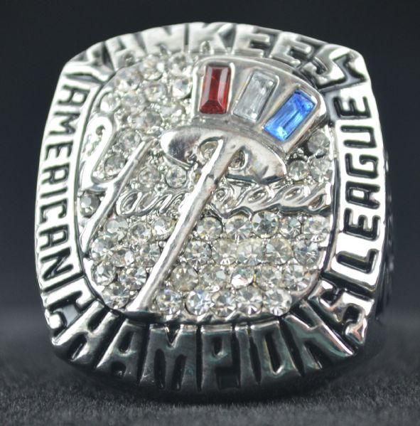 Derek Jeter 2003 New York Yankees American League Championship Replica Ring