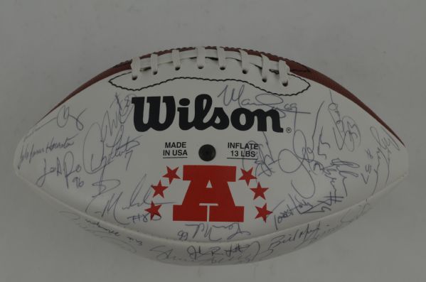 1999 AFC Pro Bowl Autographed Football