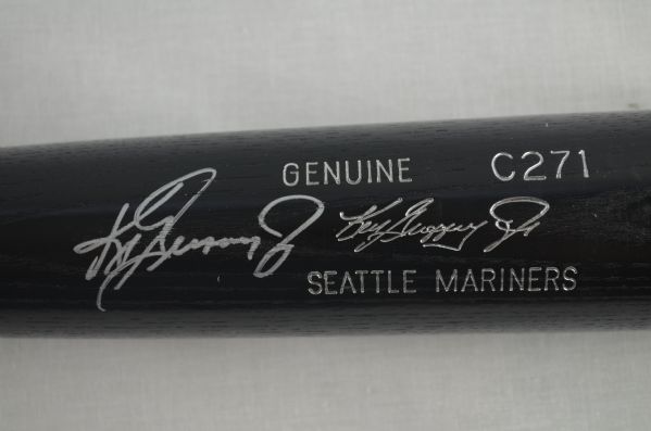 Ken Griffey Jr. Seattle Mariners Autographed Bat