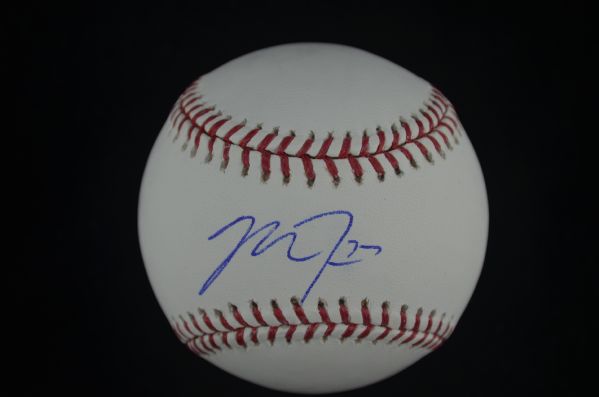 Mike Trout Autographed Baseball