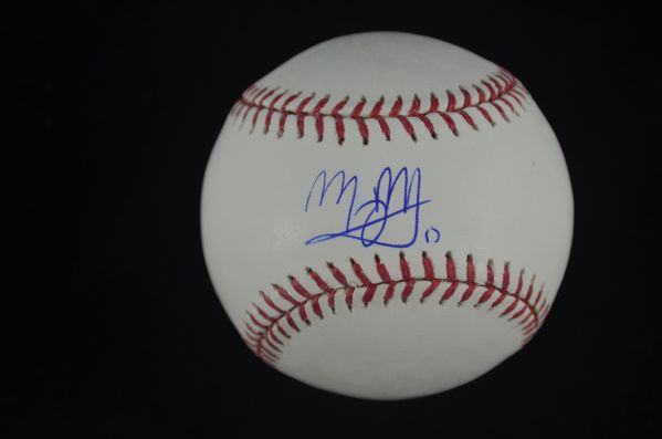 Manny Machado Autographed Baseball