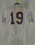 Robin Yount 1987 Milwaukee Brewers Professional Jersey w/Heavy Use