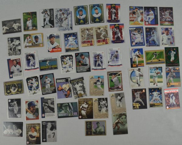 Collection of 55 New York Yankees Cards