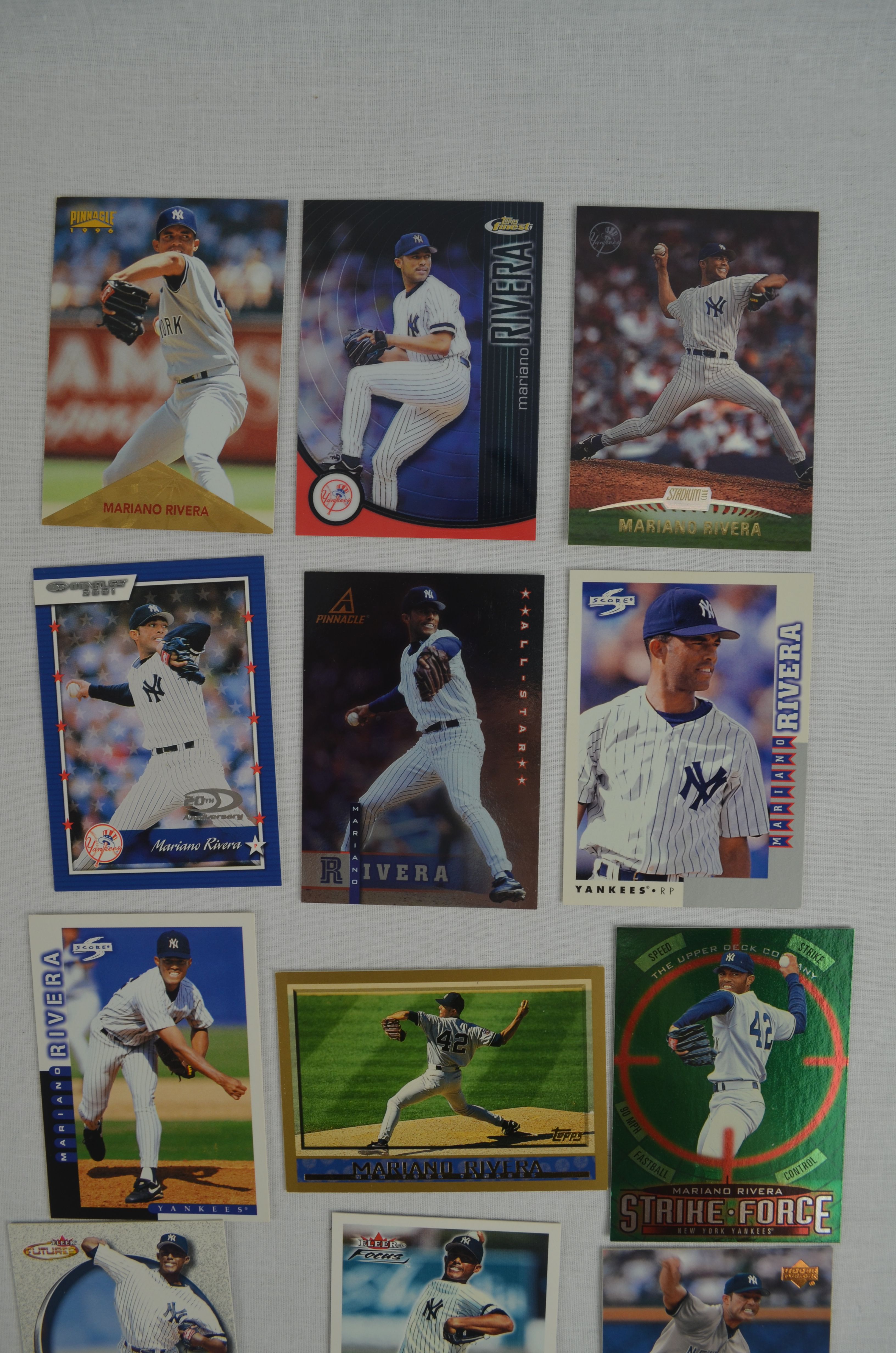 Lot Detail Collection of 55 New York Yankees Cards