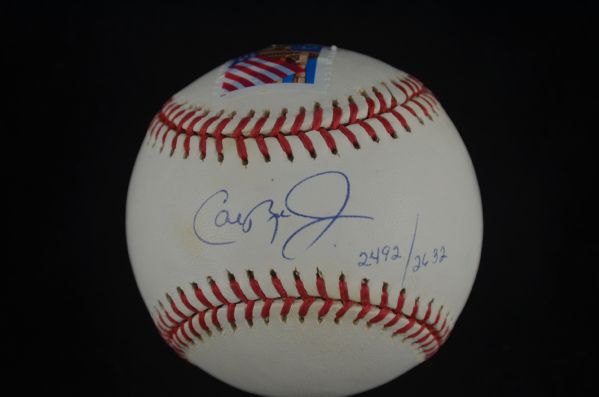 Cal Ripken Autographed Baseball