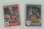 Michael Jordan 1984-85 Rookie Card #101 w/Chicago Bulls & Magic Johnson Lakers Sealed Team Sets